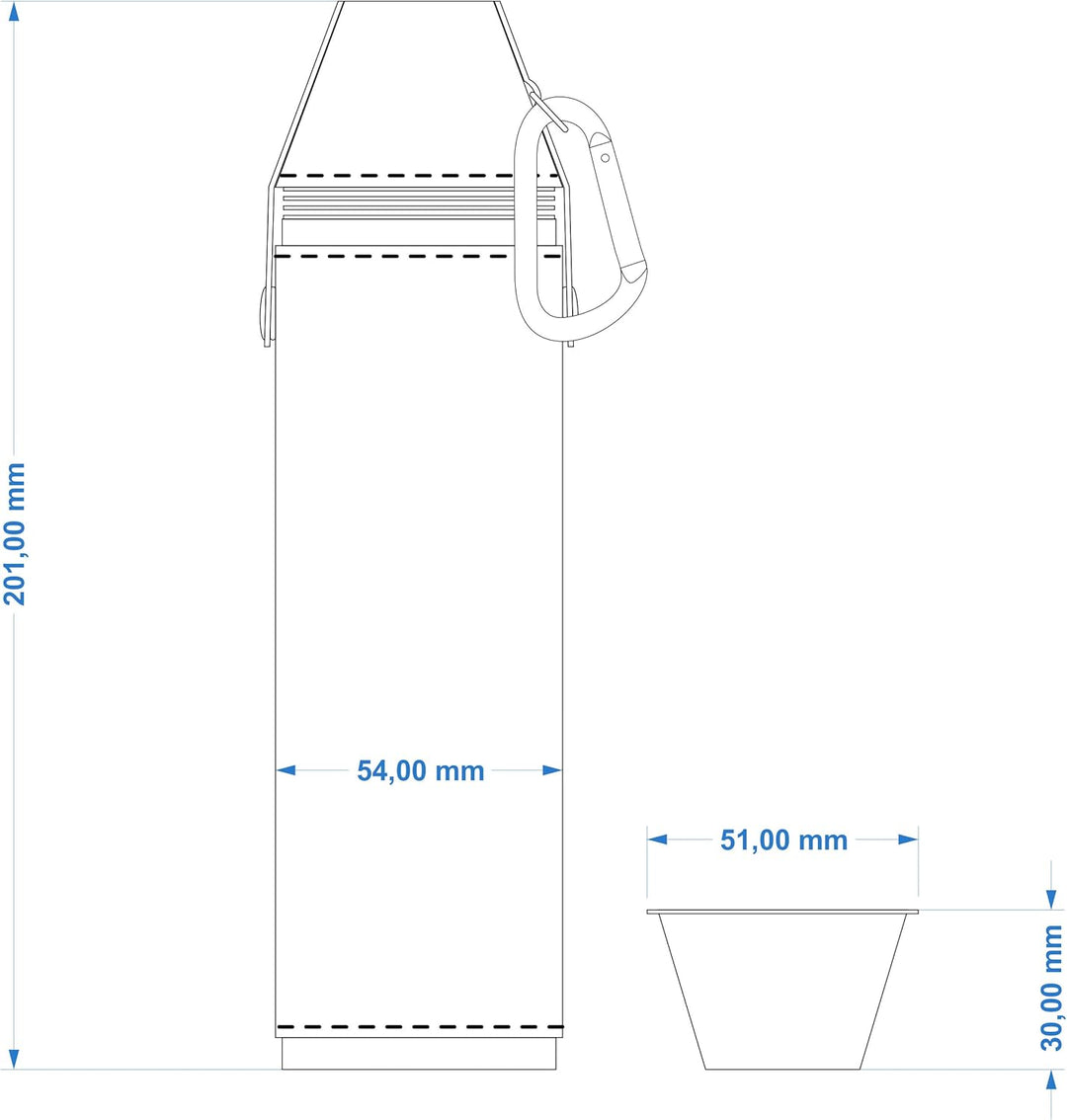 Schmalz® Flachmann-Set Lissabon 5-teilig - aus Edelstahl - mit PU-Überzug - inkl. Wunschgravur - Sch