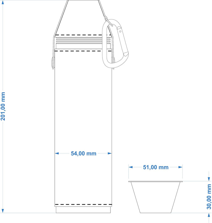Schmalz® Flachmann-Set Lissabon 5-teilig - aus Edelstahl - mit PU-Überzug - inkl. Wunschgravur - Sch