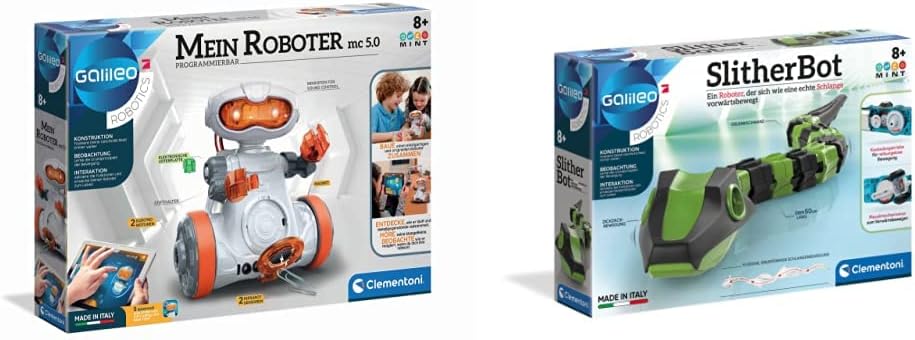Galileo Robotics – Mein Roboter MC 5.0, Robotik für kleine Ingenieure & 59212 Galileo Robotics – Sli