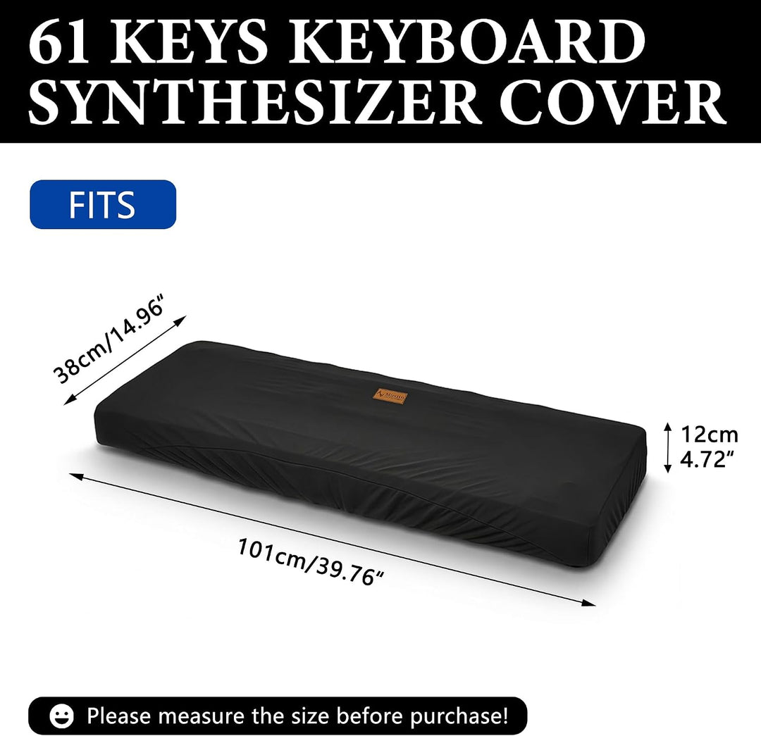 Musiin Staubschutz für Klaviertastatur mit 61 Tasten, kompatibel mit KORG Pa5X 61 Tasten, Pa300, Pa6
