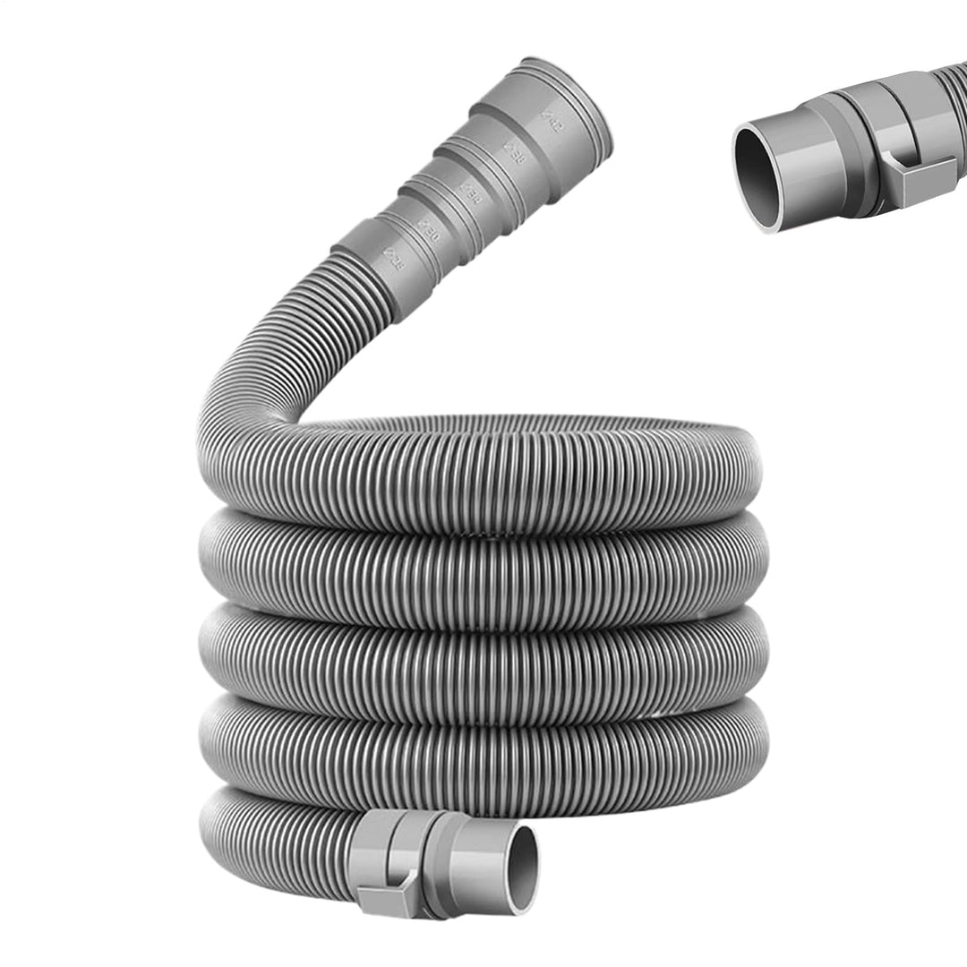 Wohnwagen-Abwasserrohr mit verstellbarem Adapter, Abwasserschlauch-Set, faltbar, flexible Abwasserro