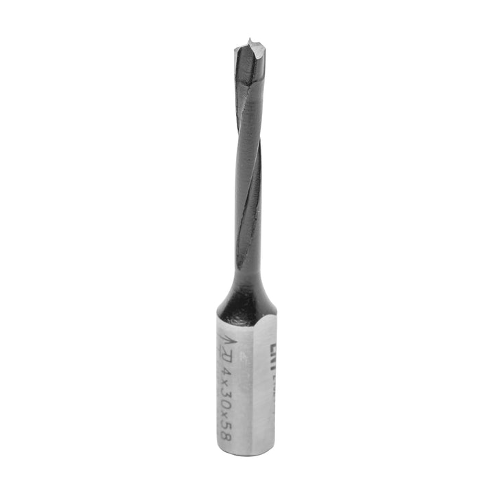 ENT 24024 Dübelbohrer HW, Schaft (S) 8 mm, Durchmesser (D) 4 mm, NL 30 mm, SL 20 mm, L 58 mm, für Ma
