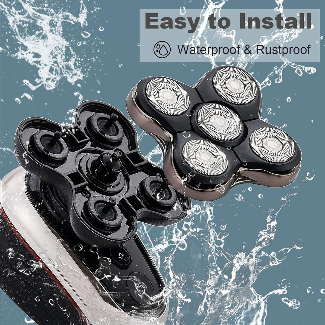 Ersatzköpfe kompatibel mit Remington XR1600,RX7,BOSS XR7120,XR7100 Series Rasierern, 2 Stück 2 Stück