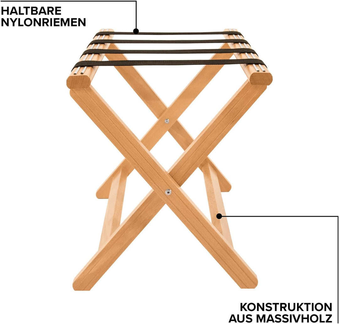 Corby York Gepäckträger aus Holz, Buche