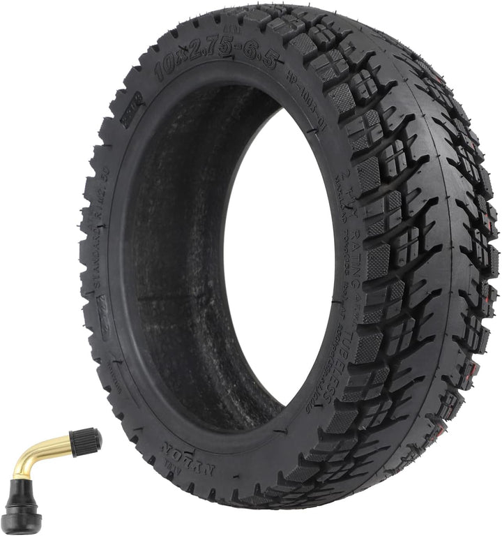 10x2,75-6,5 Offroad-Tubeless-Reifen 10 Zoll dicker Ersatzreifen für KuKirin G3/G2 Master Speedway 5