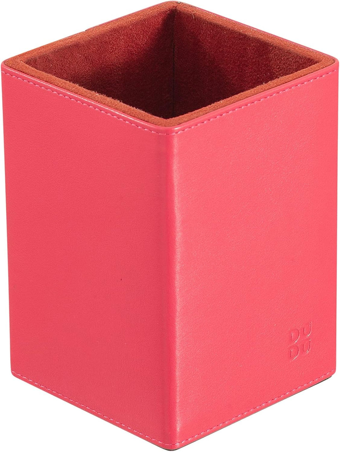 DUDU Schreibtisch-Set aus Leder für das Büro 4-teilig mit Taschenleerer Stifthalter Briefhalter Zett