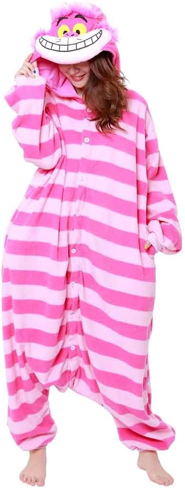 Cheshire Cat Kostüm / Kigurumi Onesie Jumpsuit