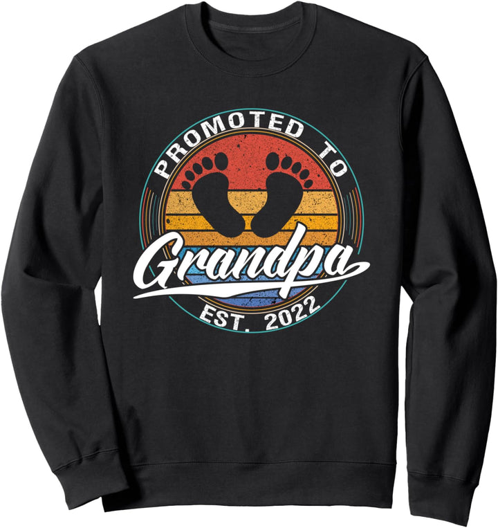 Bester Grossvater der Welt zum Opa befördert Sweatshirt