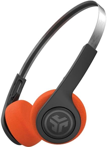 JLab Rewind 2 kabellose Retro-Kopfhörer, 22+ Stunden Spielzeit, Bluetooth-Multipoint, integriertes M