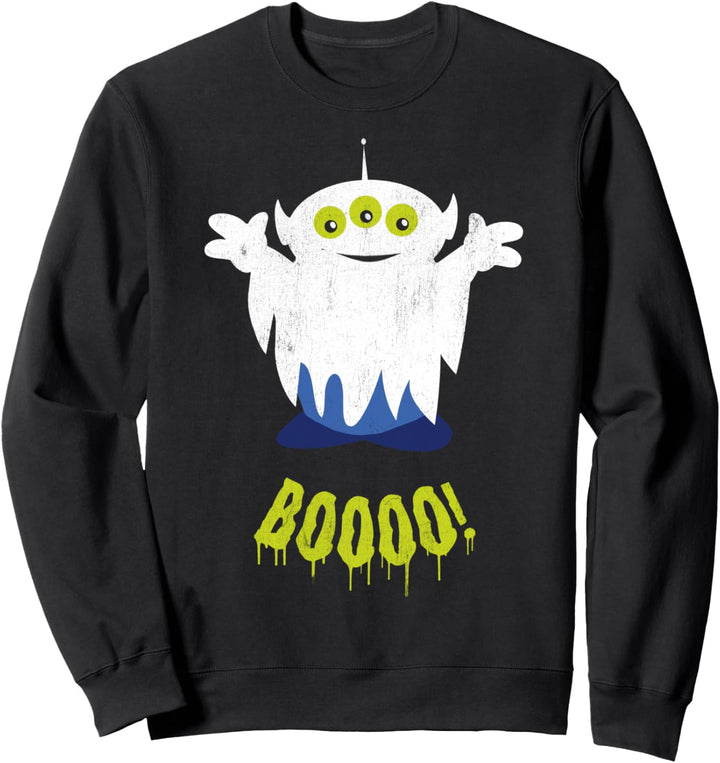 Disney Pixar Toy Story Alien Ghost Boooo Halloween Sweatshirt