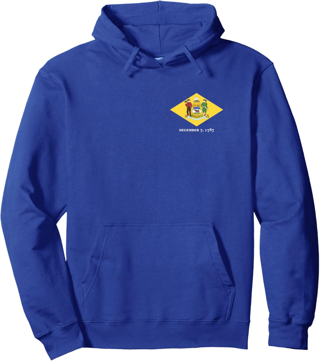 DELAWARE STATE FLAG STATE PRIDE Pullover Hoodie