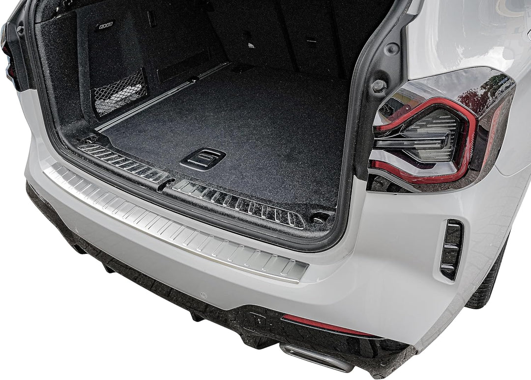 Ladekantenschutz Edelstahl MATT kompatibel für BMW X3 LCI | G01 | BJ ab 09/2021> | premium Qualität