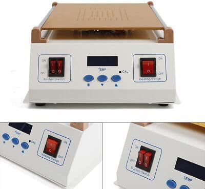 2 In1 Vacuum Lcd Bildschirm Reparatur Maschine Heizplatte Glass Separator 14" Screen Eu-Stecker Vaku