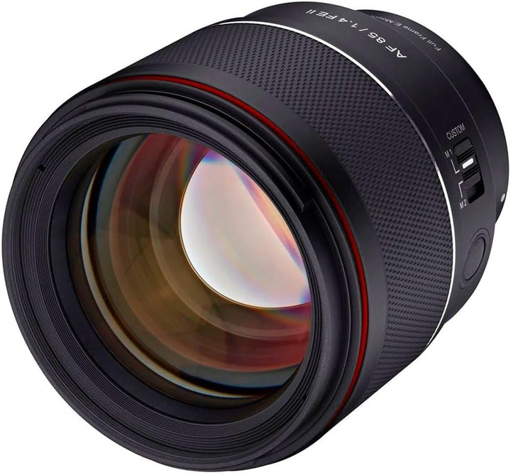 Samyang AF 85mm F1,4 II FE kompatibel mit Sony E – Autofokus Vollformat &amp; APS-C Portait Festbrennwei