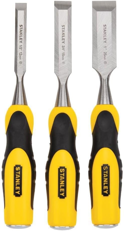 Stanley 16-300 3-Piece Chisel Set-3PC WOOD CHISEL SET