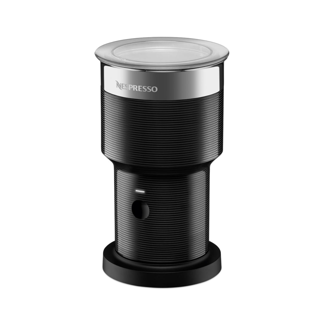 NESPRESSO Aeroccino XL elektrischer Milchaufschäumer | Grosser Aufschäumer aus Edelstahl für 225ml c