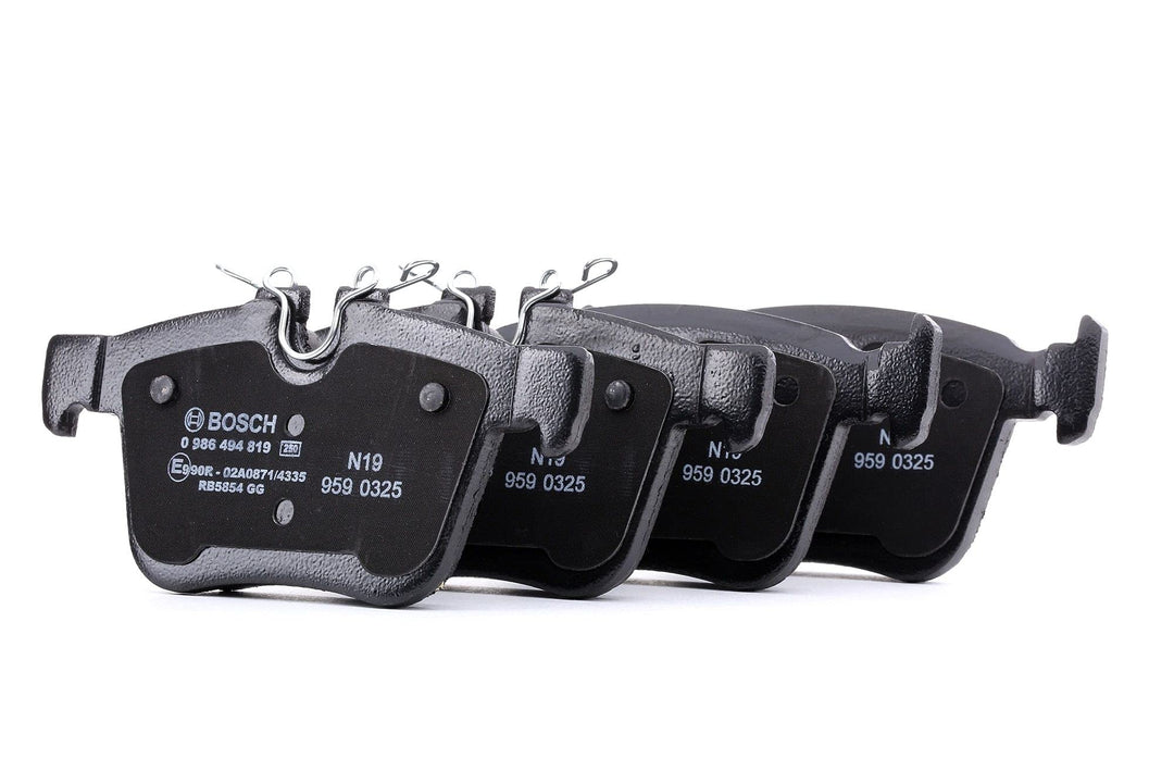 Bosch BP1993 Bremsbeläge - Hinterachse - ECE-R90 Zertifizierung - vier Bremsbeläge pro Set