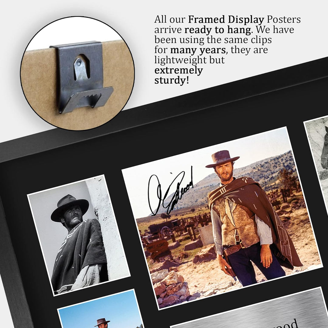 HWC Trading FR A3 Clint Eastwood Geschenke Gedruckt, Signiert Autogramm Bild Für Film-Erinnerungsstü