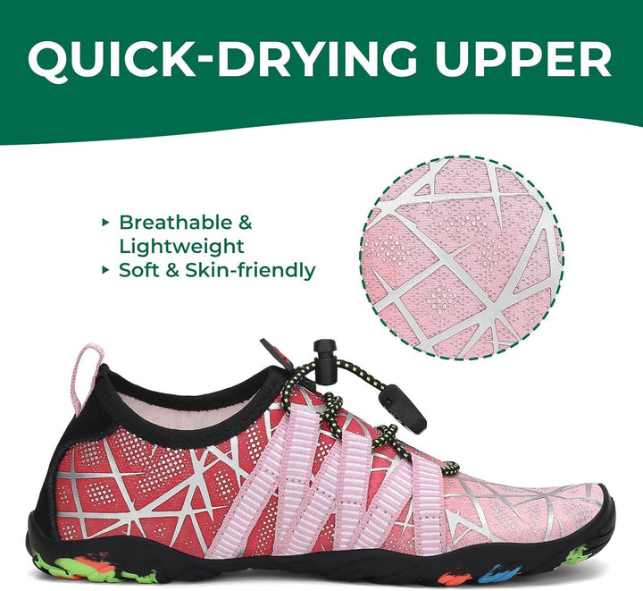 SAGUARO Badeschuhe Kinder Wasserschuhe Schwimmschuhe Jungen Mädchen Aquaschuhe Strandschuhe rutschfe