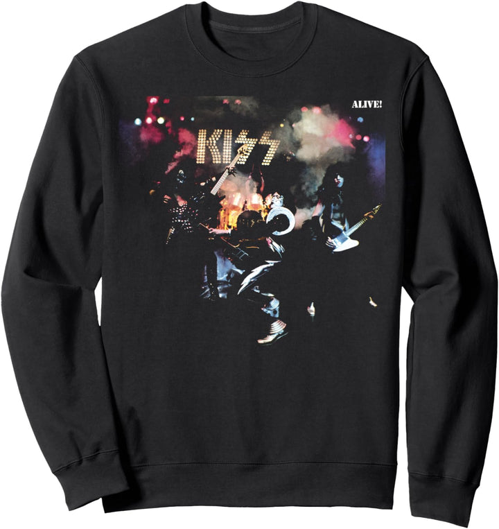 KISS - 1975 Lebendig! Sweatshirt