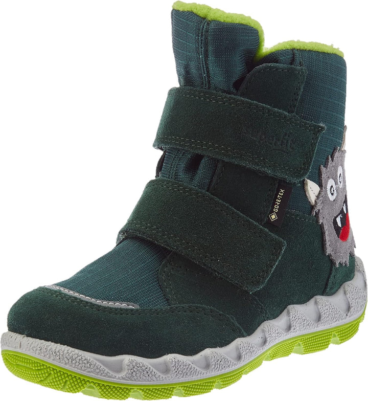Superfit Jungen Icebird Warm Gefütterte Gore-tex Schneestiefel 21 EU Weit Grün Hellgrün 7000, 21 EU