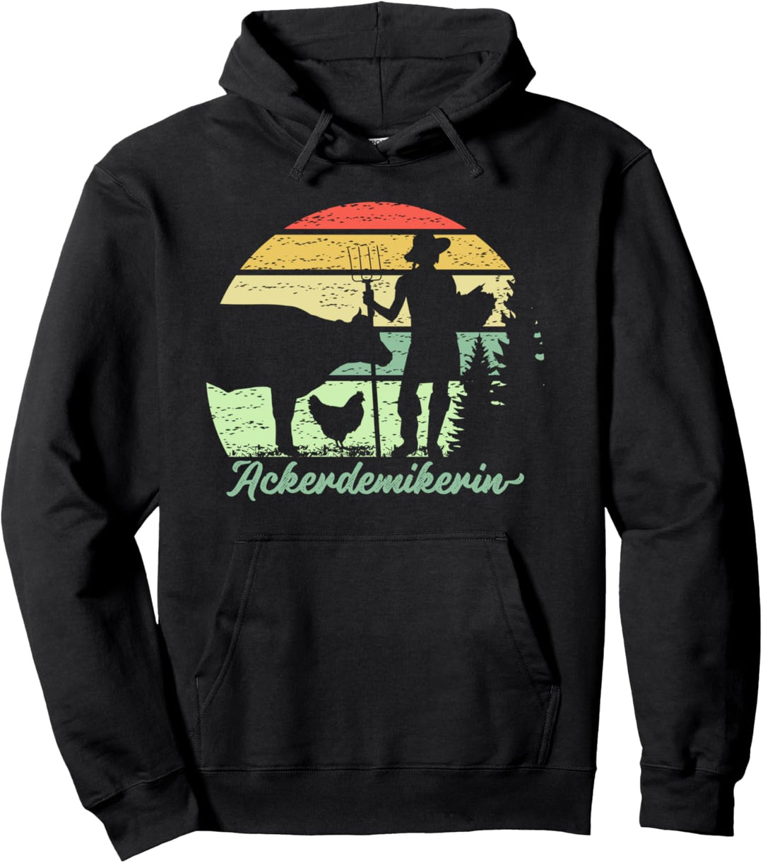 Ackerdemikerin Shirt Lustiges Bäuerin und Landwirtin Pullover Hoodie