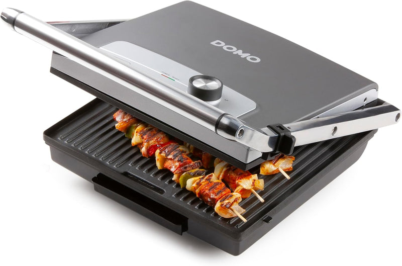 Domo DO9225G Kontaktgrill, Edelstahl