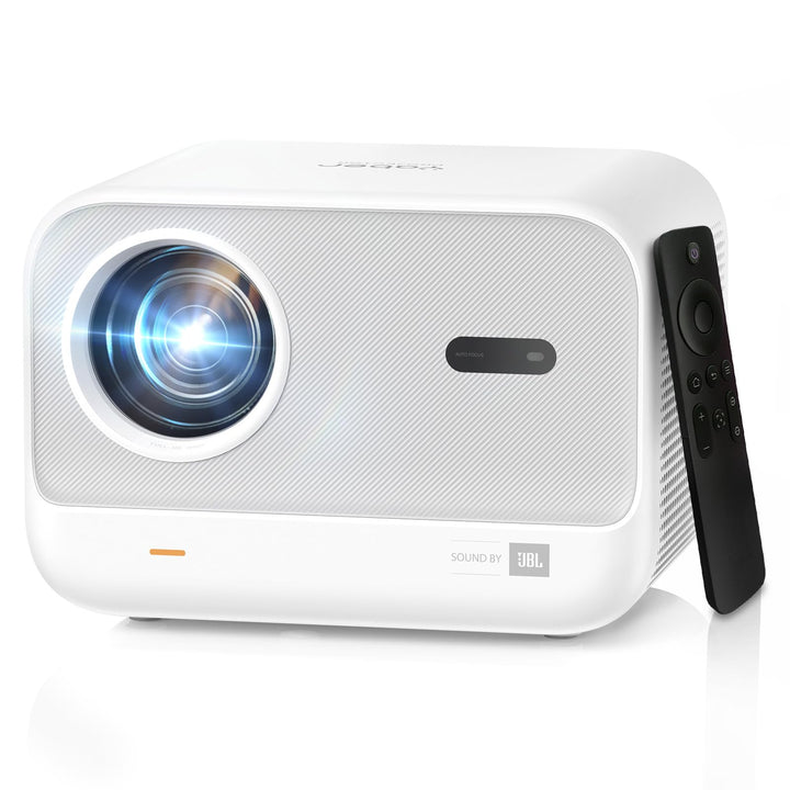 Yaber L2s Tragbarer Beamer, 1080P Full HD Mini-Projektor, Heimkino mit JBL Sound & Autofokus Keyston