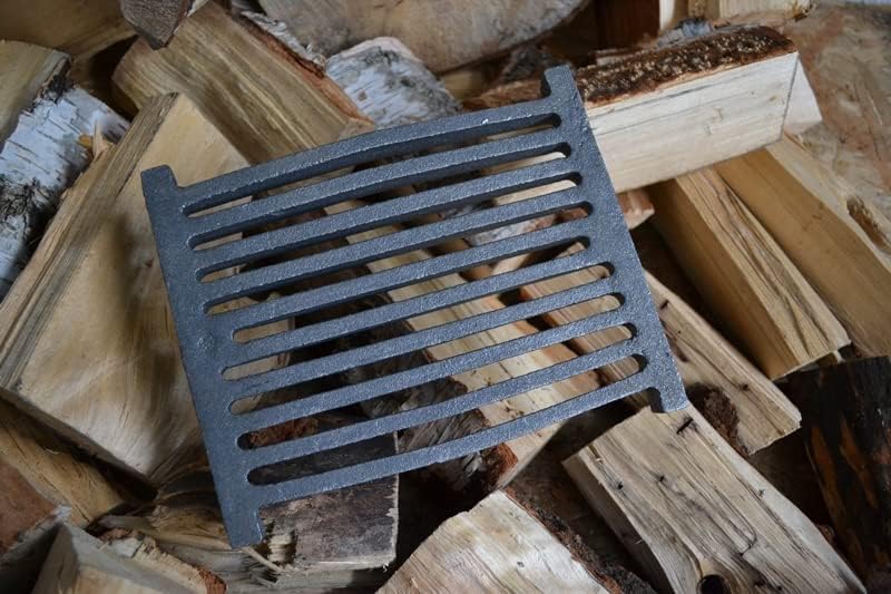 SEZAM 22,5 x 18,5 cm Gussrost Ofenrost Ascherost Kaminrost passend Kaminofen Tafelrost Rost Ofengitt
