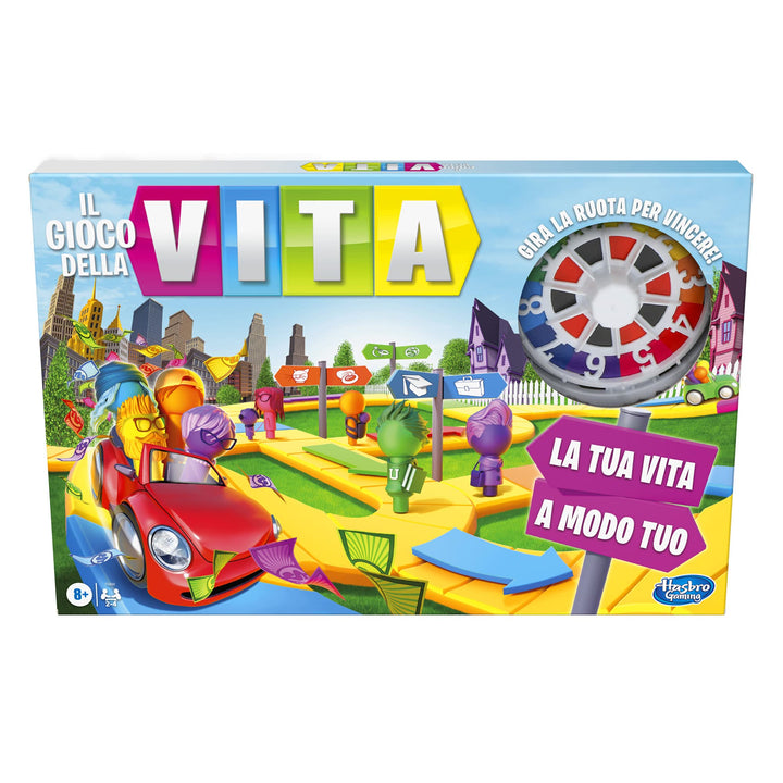 Hasbro Gaming - Spiel des Lebens, EIN passendes Spiel für die ganze Familie, für 2-4 Spieler, Bretts