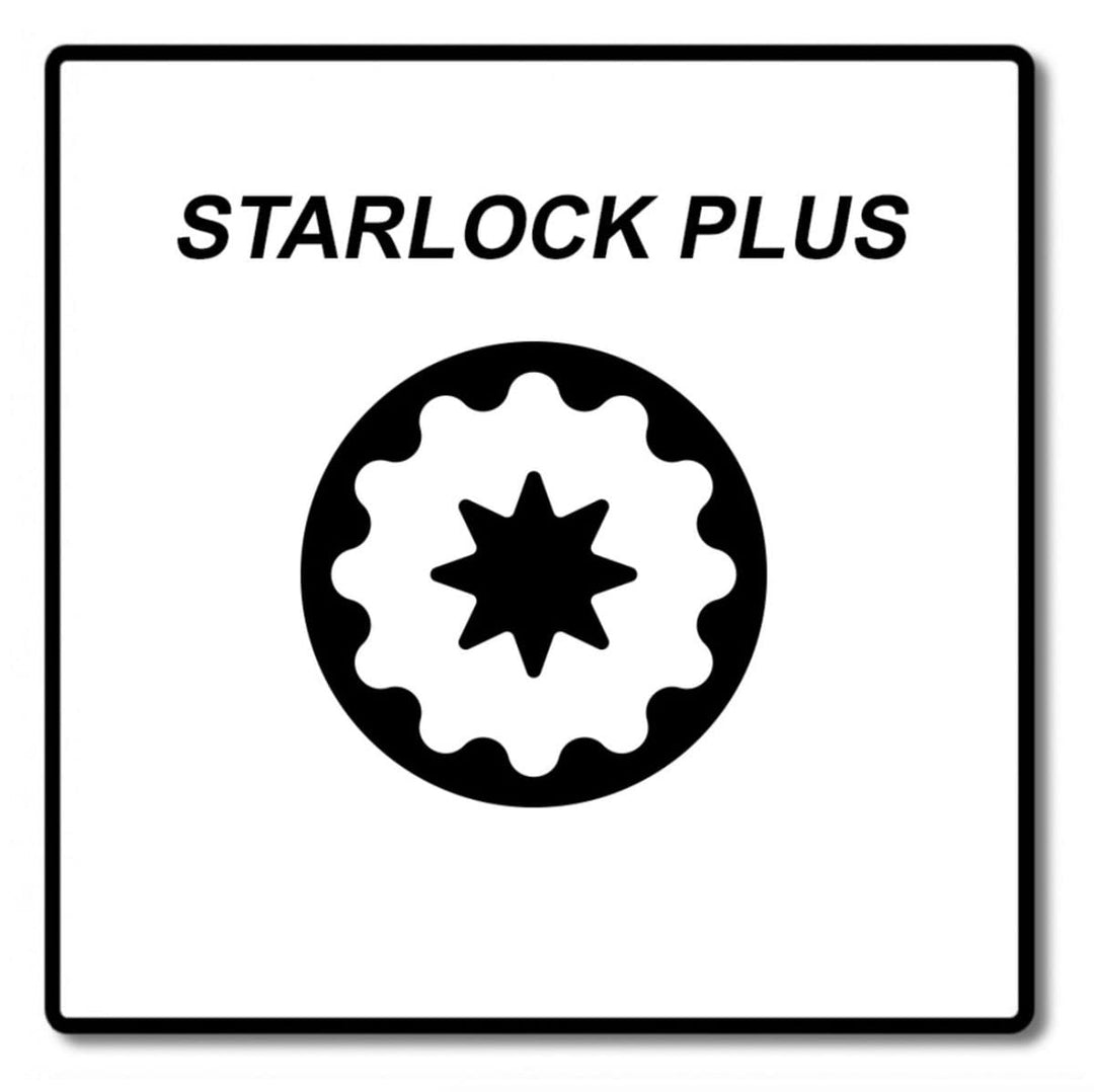 FEIN 63502161250 E-Cut Long-Life-Sägeblatt, 50mm x 65mm, à 50 Stk, schwarz/silber, Stück
