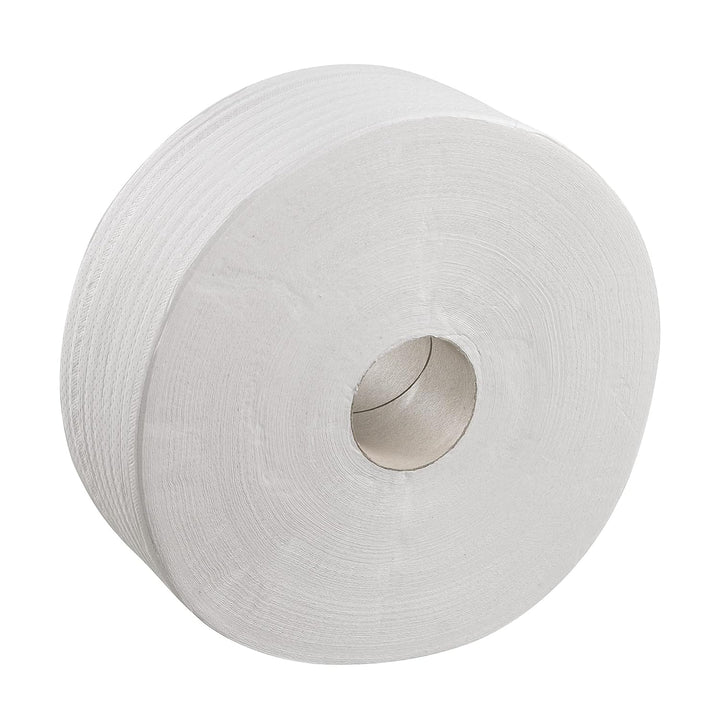 Kleenex Jumbo Toilettenpapier-Rolle 8571-12 x 180 m weisse, 2-lagige Rollen