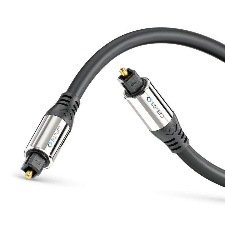 Sonero Optisches Audio Kabel 20,0m Gerade Stecker 20,0m, Gerade Stecker 20,0m