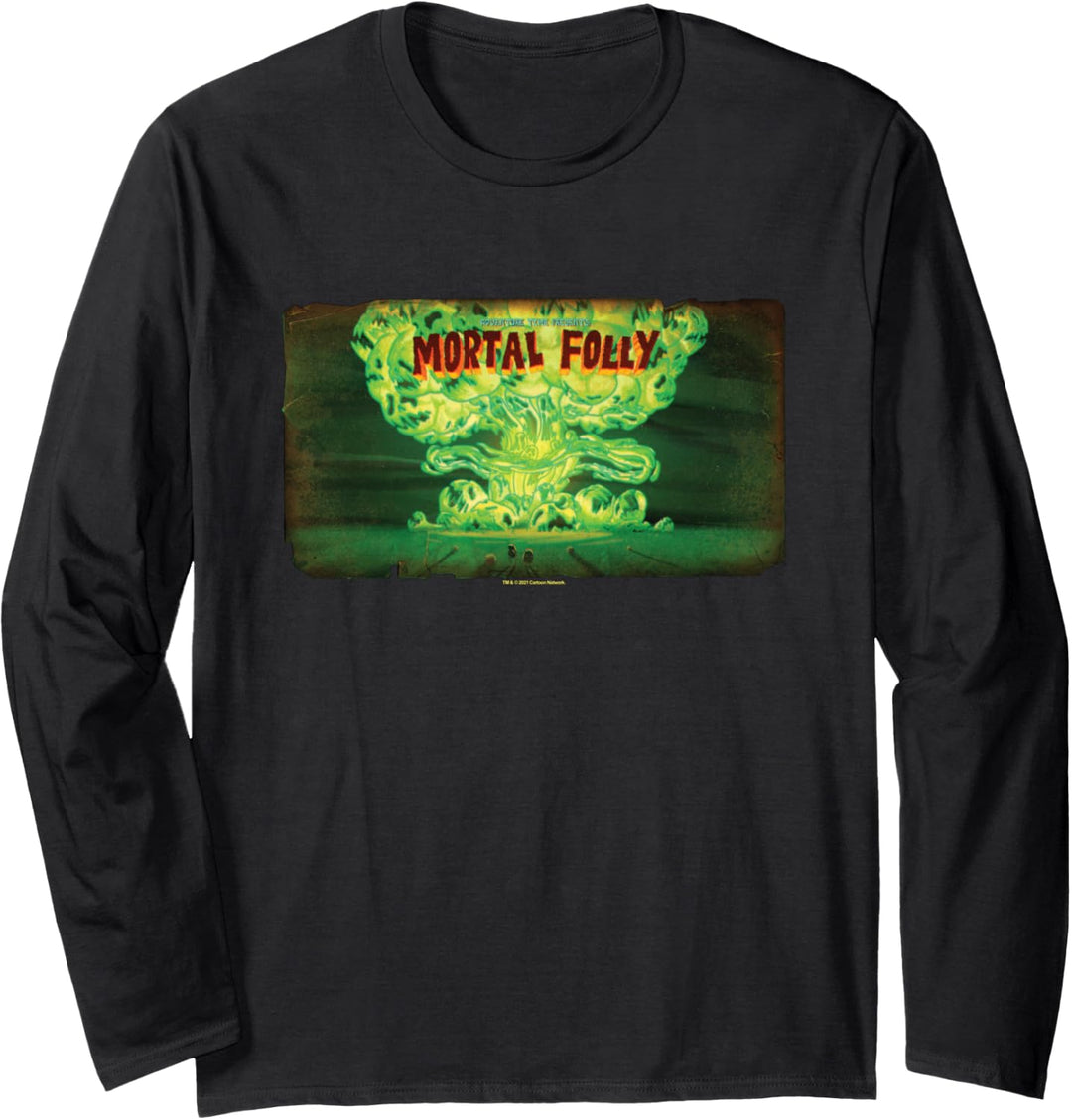 Adventure Time Mortal Folly Card Langarmshirt