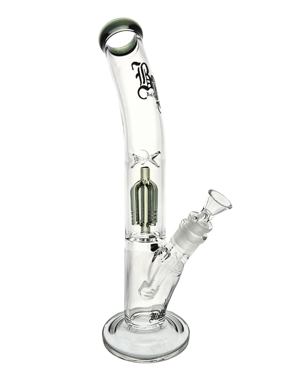 Black Leaf Icebong, 4-Arm Perkolator, grau