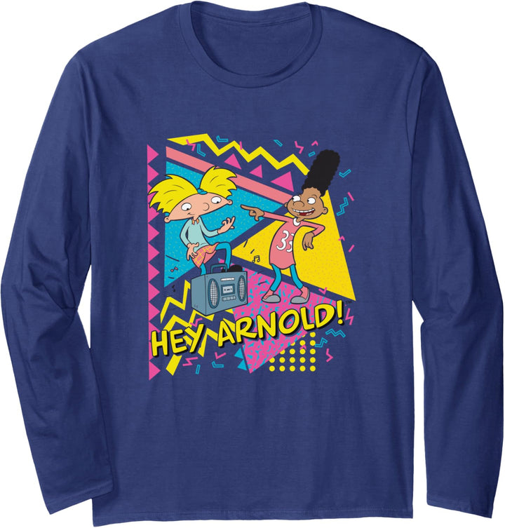 Hey Arnold! Gerald Best Friends Boombox Langarmshirt