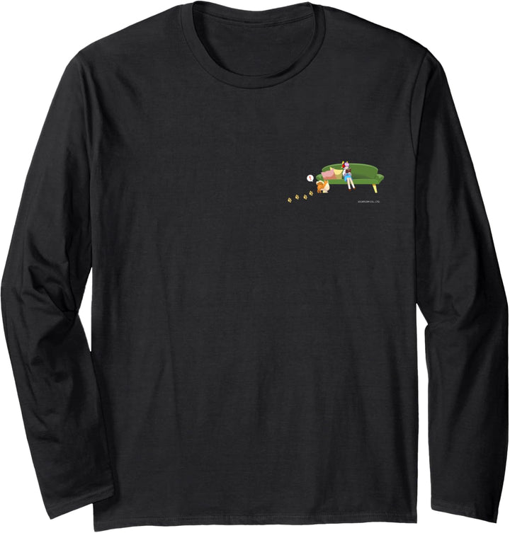 GHOST TRICK Kamila＆Missile Langarmshirt
