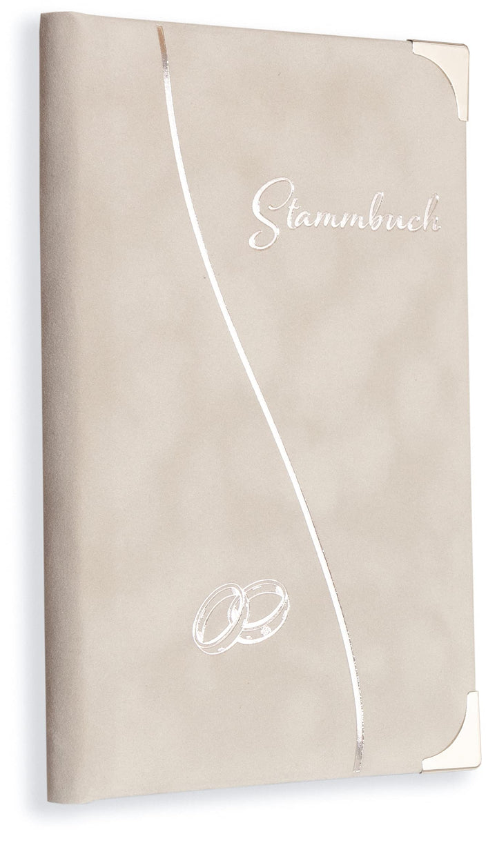 Stammbuch der Familie grau Onada Klemmschiene Stammbuch Hochzeit