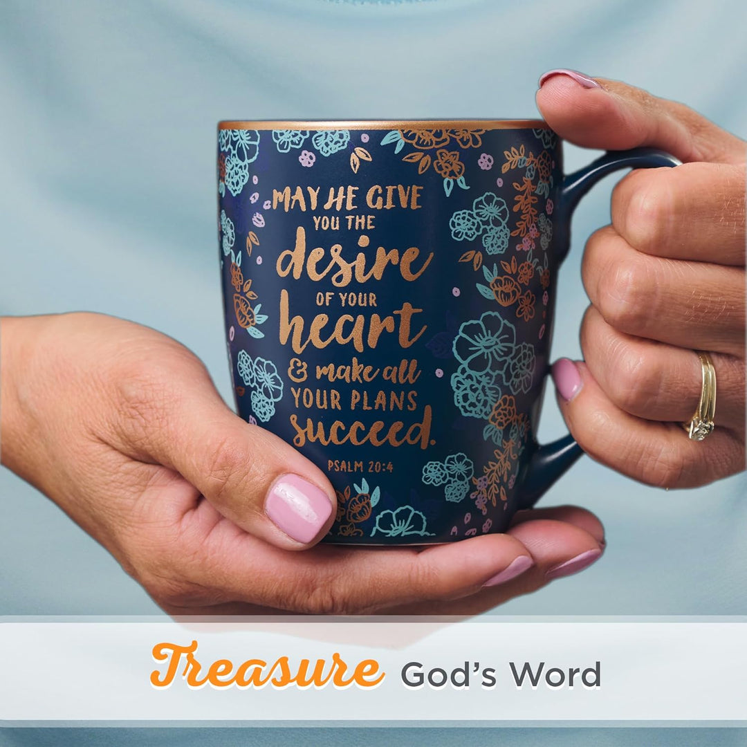 Tasse – Der Wunsch von Ihr Herz, blau Desire Of Your Heart, Desire Of Your Heart