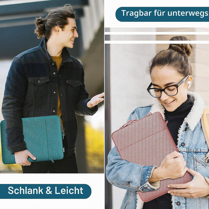 ZYB 16 Zoll Laptoptasche Hülle für 2021-2026 MacBook Pro 16 M5 M4 M3 M2 M1,Mac Pro 15,Notebook Tasch