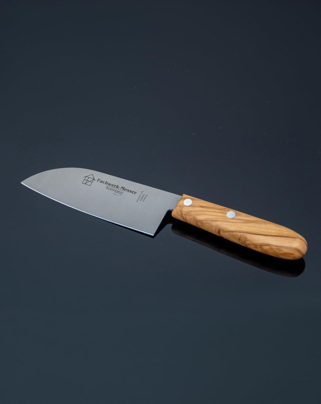 Fachwerk-Messer Mini Santoku-Messer - Kochmesser aus Solingen/Germany - Allzweckmesser/Universalmess
