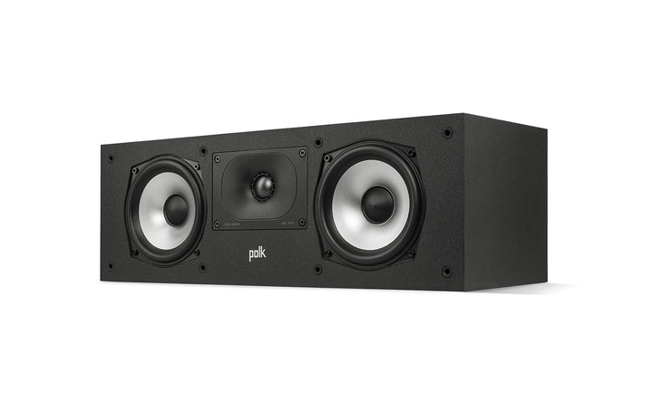 Polk Audio Monitor XT30 Center Lautsprecher, Hi-Res Zertifiziert, kompatibel mit Dolby Atmos und DTS