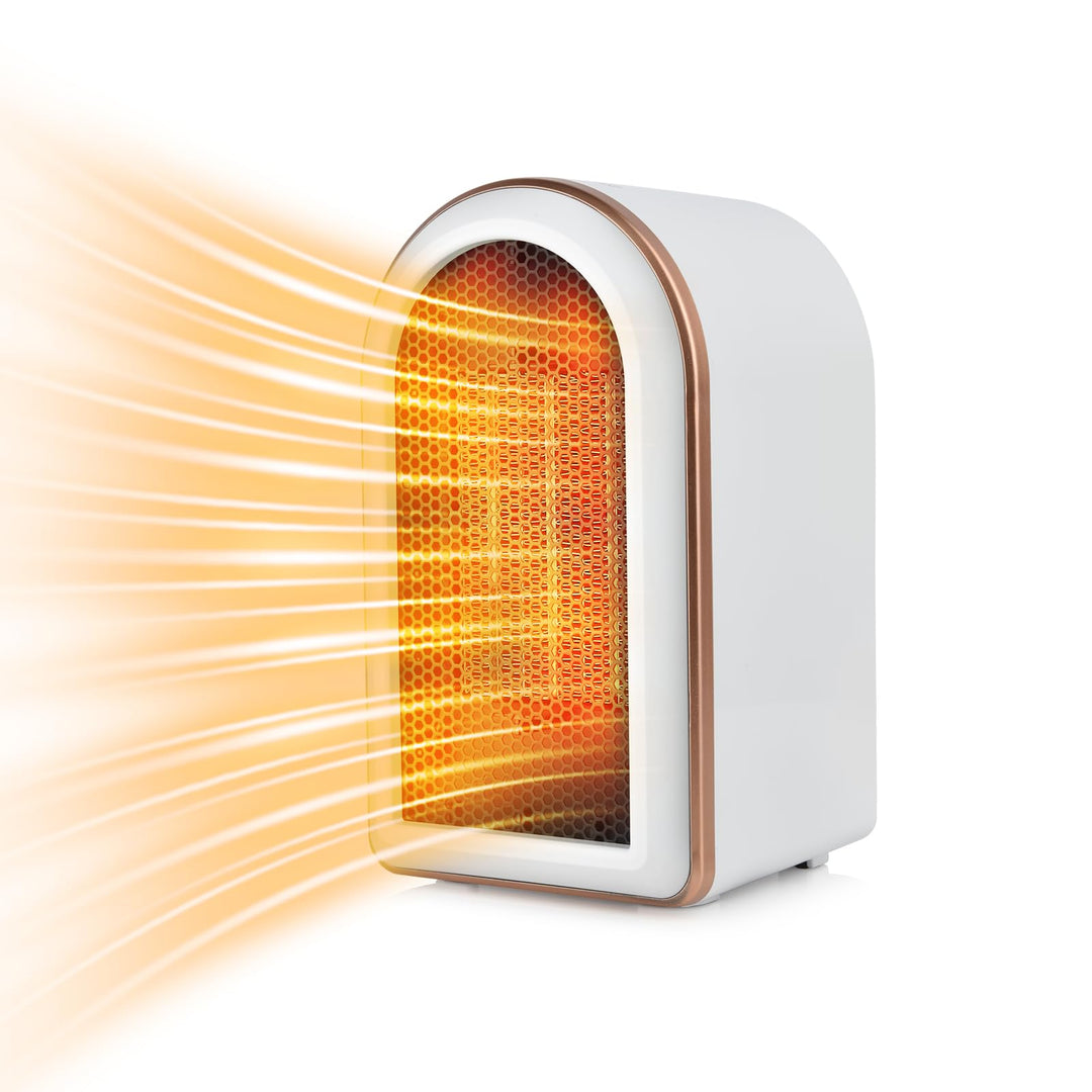 Heizlüfter Klein Energiesparend, Mini PTC Keramik Elektroheizung Leise,Mobile Heizung Elektrisch Ste