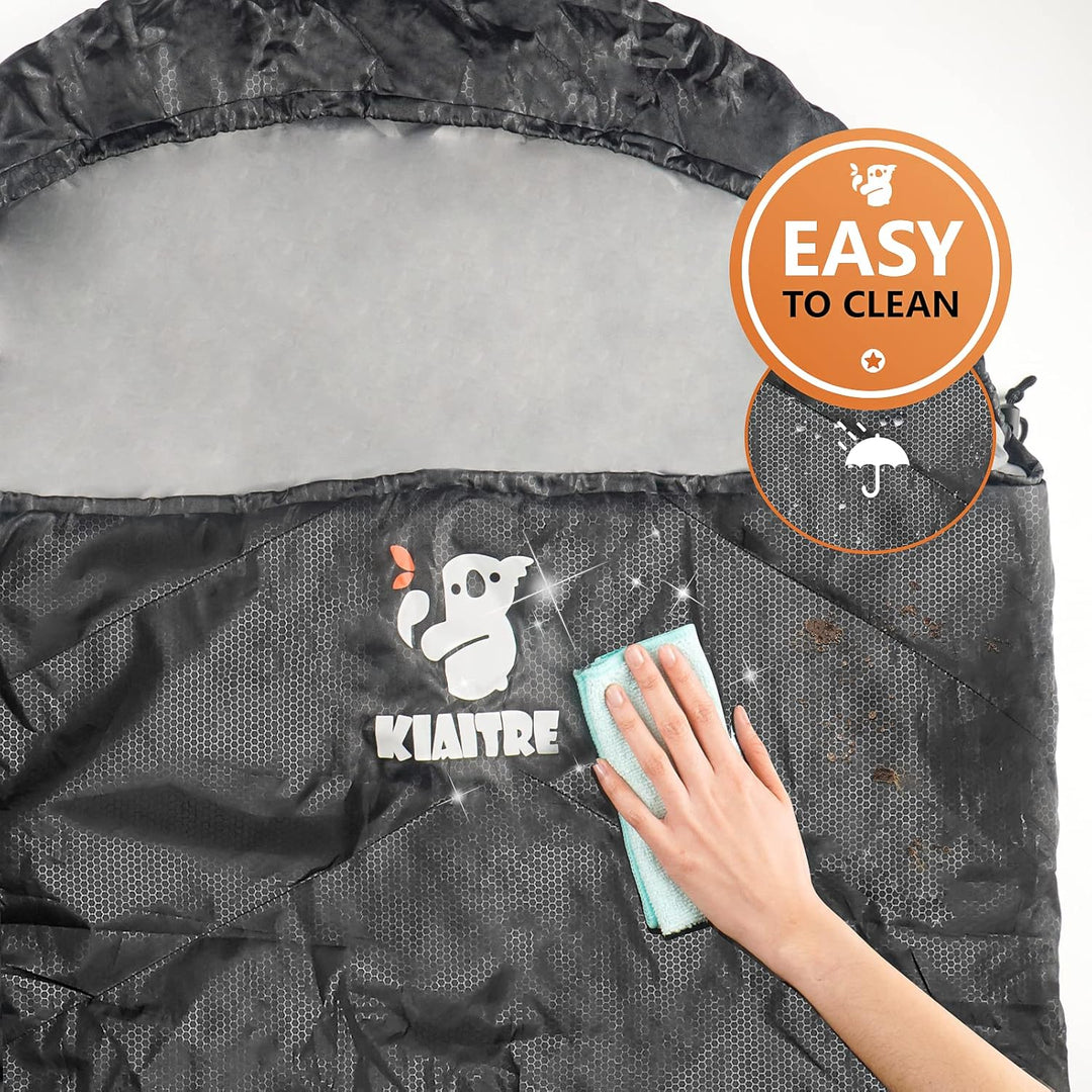 Kiaitre Schlafsack für Erwachsene - Warmer und ultraleichter Umschlag-Kompaktschlafsack, wasserdicht