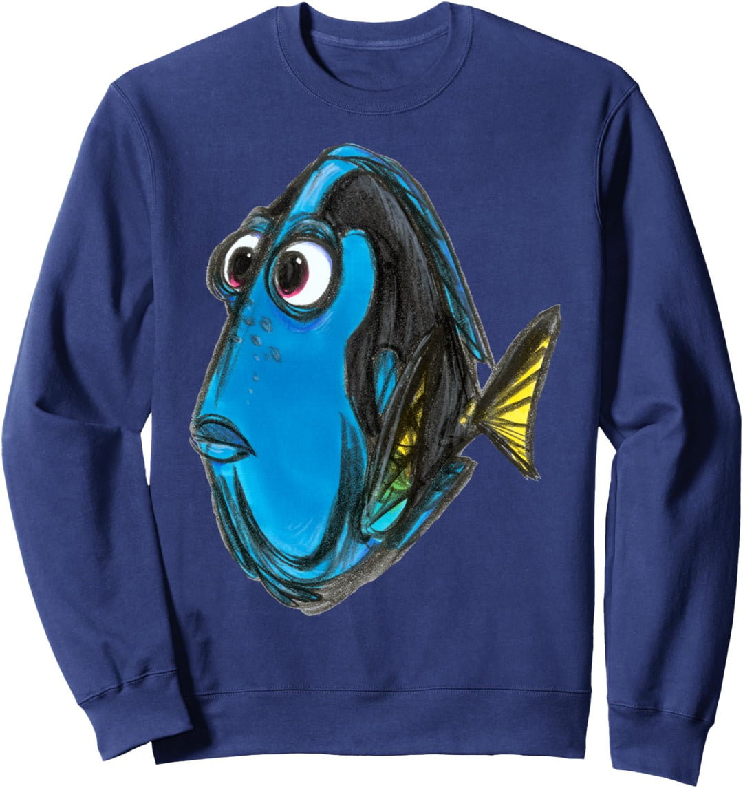 Disney Pixar Finding Nemo Dory Color Book Sweatshirt