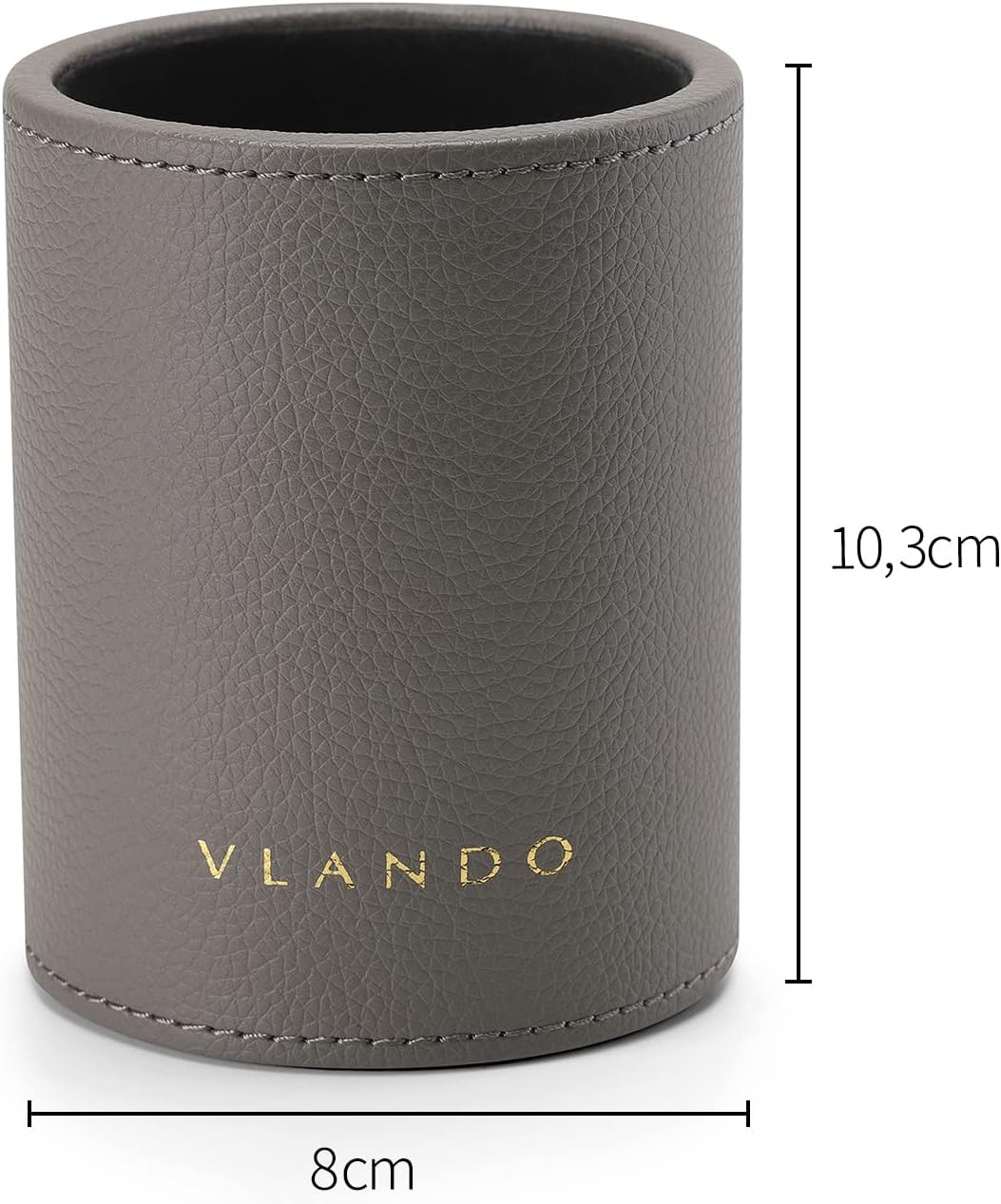 Vlando Schreibtisch Organizer Leder mit Schublade, Organizer schreibtisch Edel, Stiftehalter Organiz