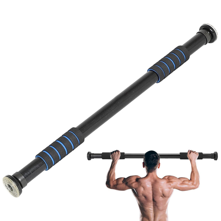 Klimmzugstange Türrahmen 63–100 cm verstellbar, Pull Up Bar ohne Bohren, Türreck Klemmstange bis 150