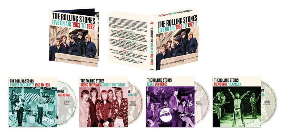 Live on Air 1963 to 1972, Audio-CD