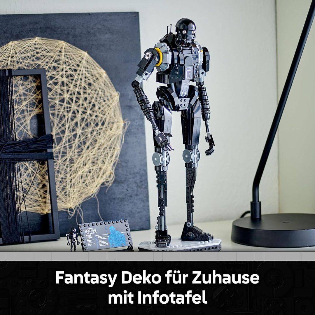 LEGO Star Wars 75434 Sicherheitsdroide K-2SO Spielzeug - Figur zum Bauen & Ausstellen, Sammler-Model