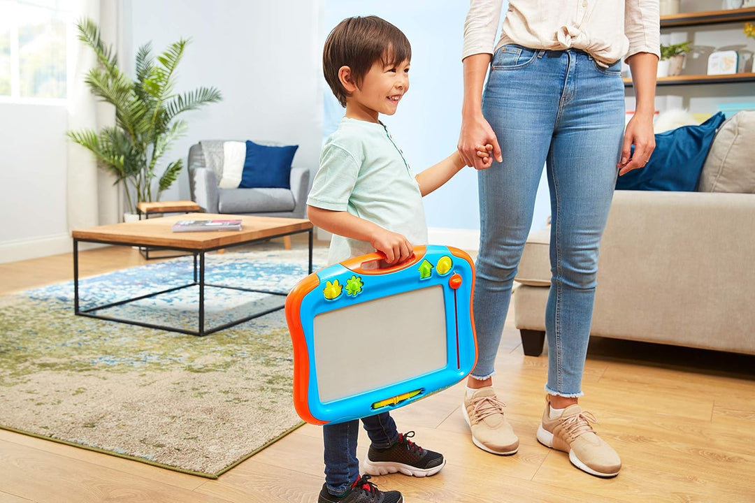 TOMY MegaSketcher Magnettafel für Kinder, Magnet Maltafel, Kinderspielzeug, Zaubertafel, fördert die
